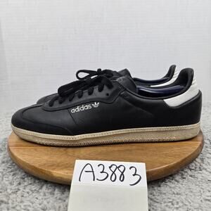 Adidas Mens 12 Samba ADV Core Black Grey Chalk Casual Lifestyle Daily Sneaker